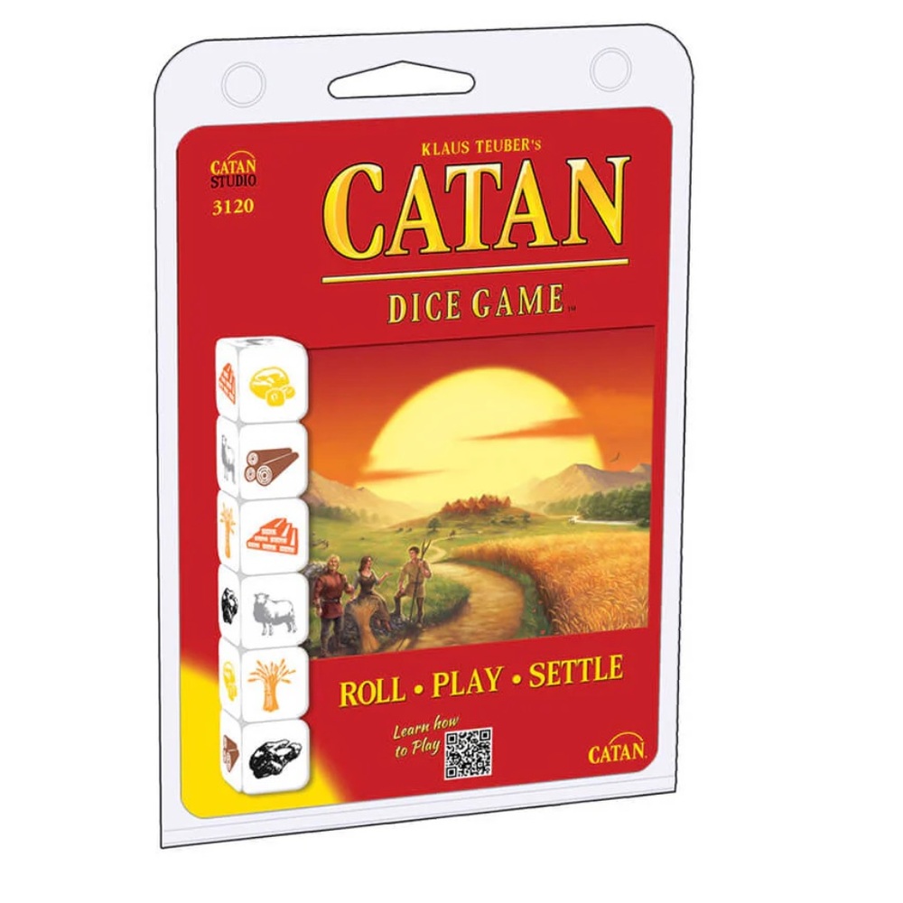 Catan Dice Game- Roll Write Settle